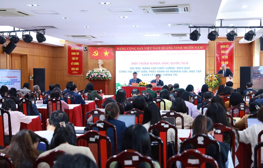 Đổi mới công tác xuất bản sách lý luận, chính trị trong kỷ nguyên số - ảnh 3