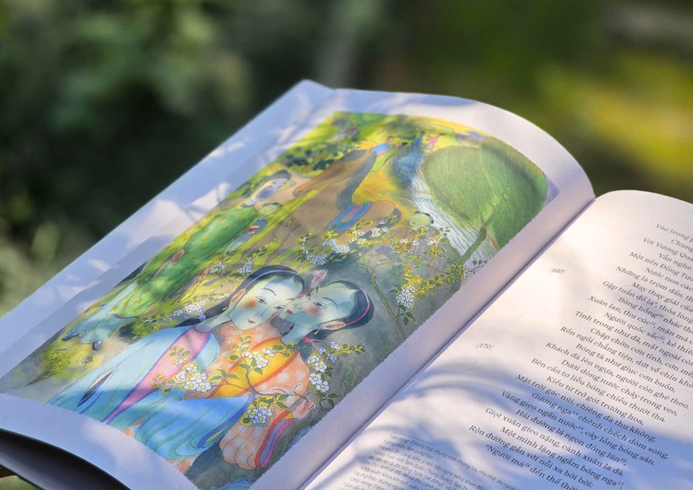 “Truyện Kiều” trở lại với diện mạo mới qua minh họa của họa sĩ Nguyễn Công Hoan - ảnh 2
