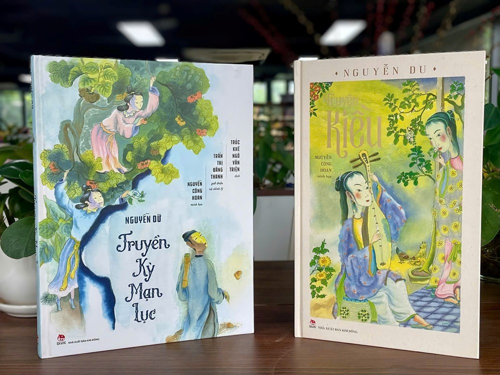 “Truyện Kiều” trở lại với diện mạo mới qua minh họa của họa sĩ Nguyễn Công Hoan - ảnh 1