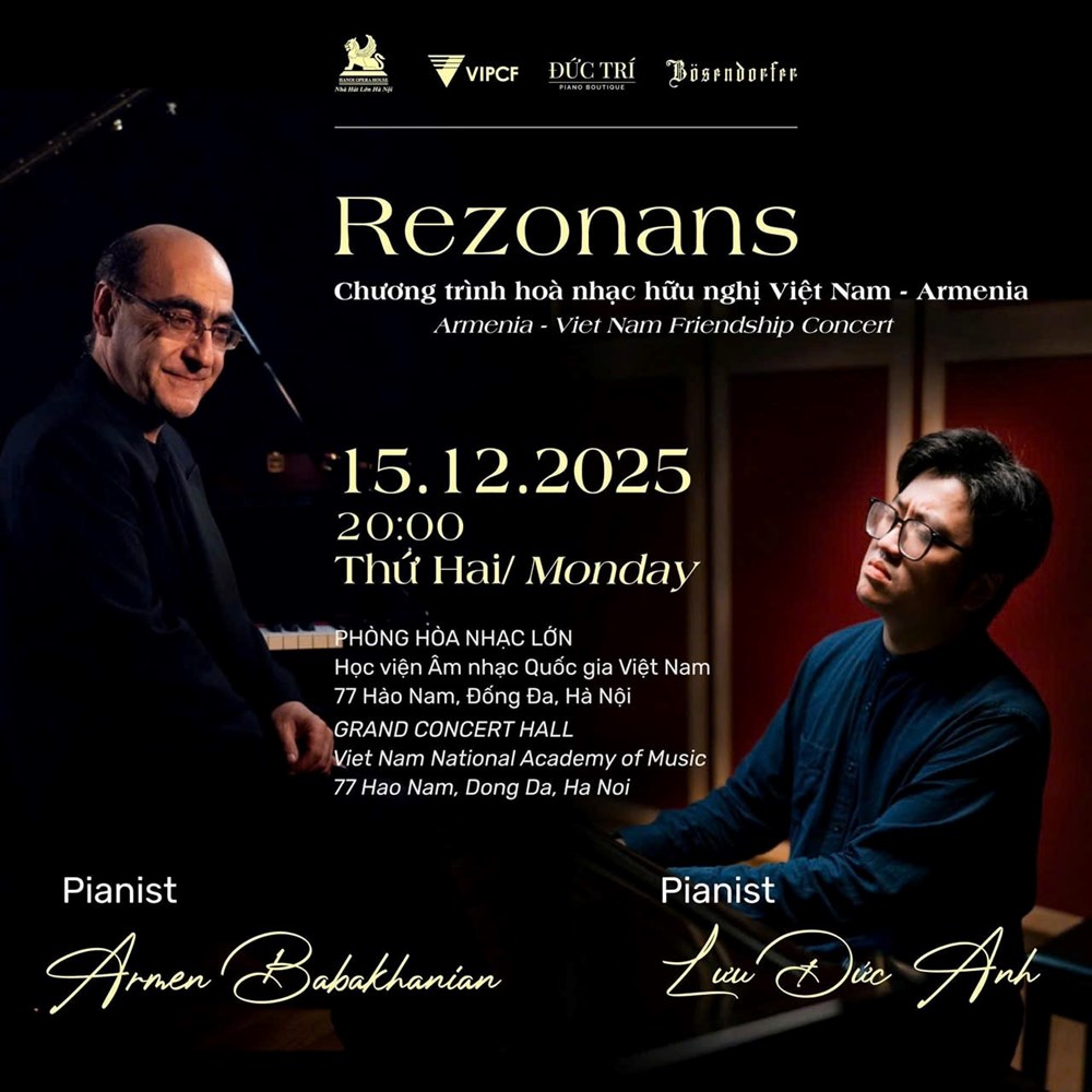 “Rezonans”: Cầu nối âm nhạc Việt Nam - Armenia - ảnh 1