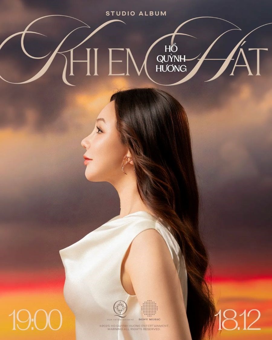 Hồ Quỳnh Hương trở lại đường đua album với “Khi em hát” - ảnh 3