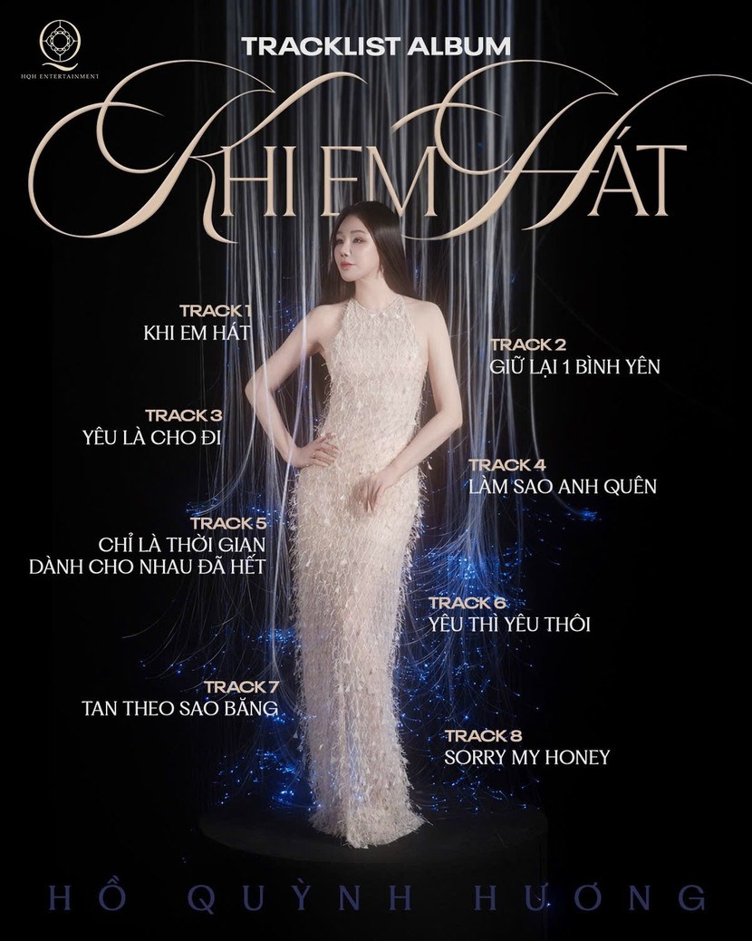 Hồ Quỳnh Hương trở lại đường đua album với “Khi em hát” - ảnh 1