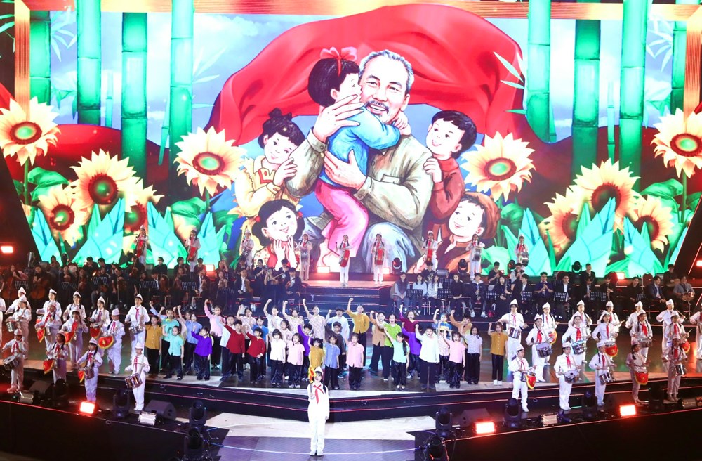 Tổng duyệt chương trình nghệ thuật đặc biệt chào mừng Đại hội Thi đua yêu nước toàn quốc lần thứ XI - ảnh 9