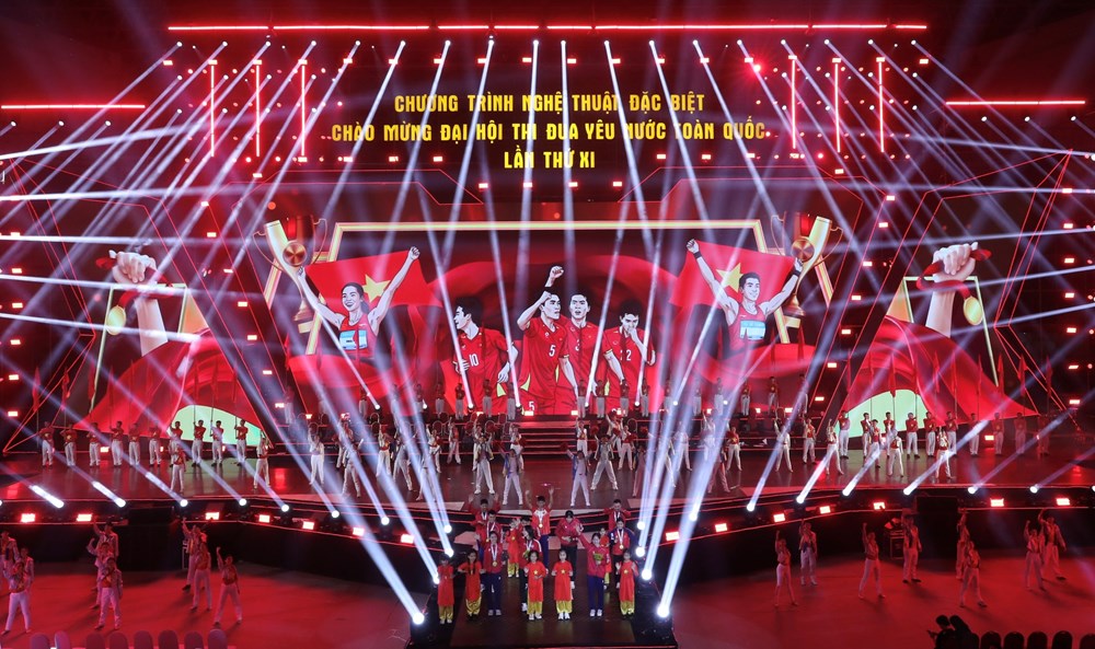 Tổng duyệt chương trình nghệ thuật đặc biệt chào mừng Đại hội Thi đua yêu nước toàn quốc lần thứ XI - ảnh 16