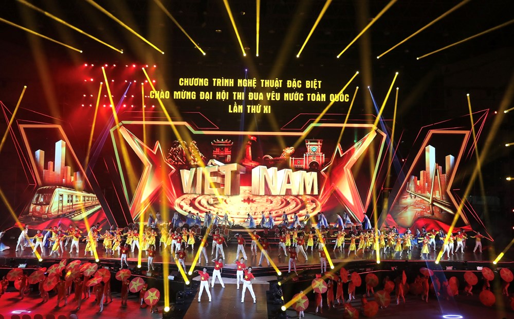 Tổng duyệt chương trình nghệ thuật đặc biệt chào mừng Đại hội Thi đua yêu nước toàn quốc lần thứ XI - ảnh 15