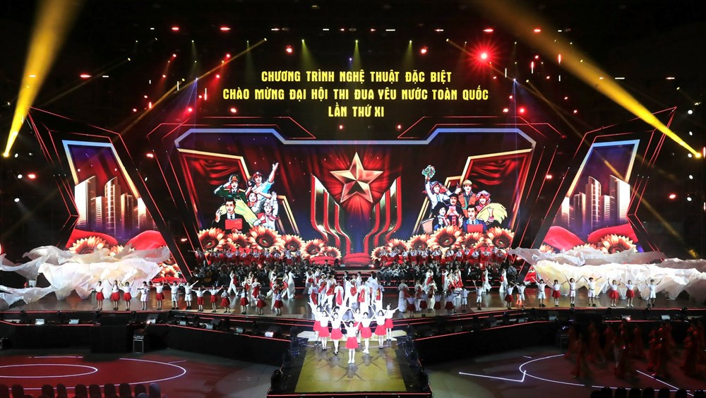 Tổng duyệt chương trình nghệ thuật đặc biệt chào mừng Đại hội Thi đua yêu nước toàn quốc lần thứ XI - ảnh 4