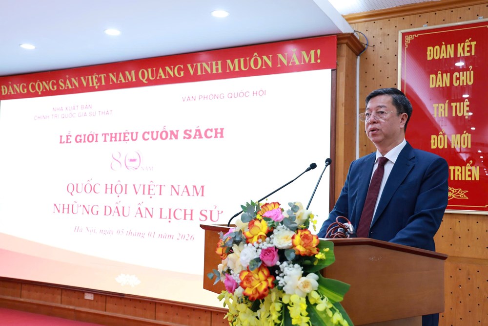 Ra mắt sách “80 năm Quốc hội Việt Nam - Những dấu ấn lịch sử” - ảnh 2