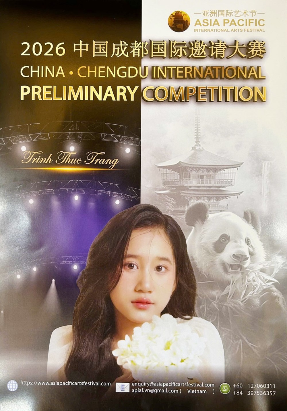 Tài năng nhí Việt Nam đăng quang Quán quân cuộc thi nghệ thuật quốc tế châu Á - Thái Bình Dương - ảnh 2