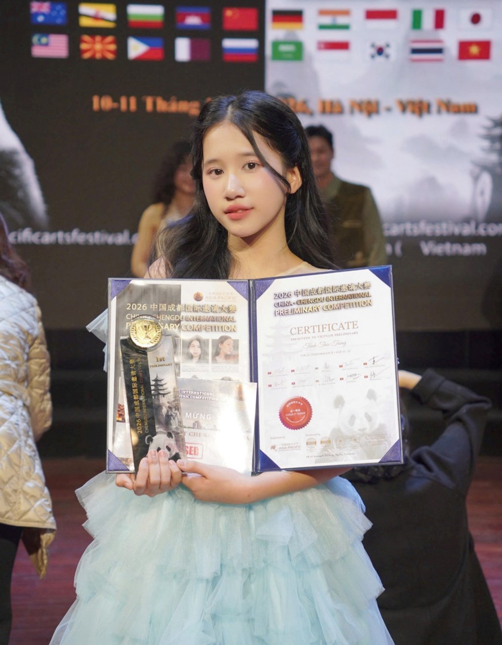 Tài năng nhí Việt Nam đăng quang Quán quân cuộc thi nghệ thuật quốc tế châu Á - Thái Bình Dương - ảnh 1