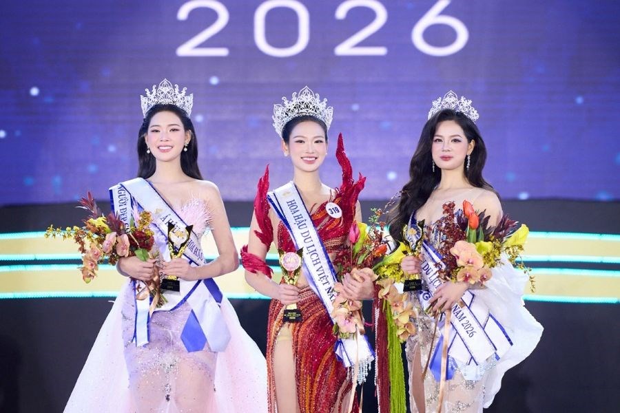 Nguyễn Phương Linh xuất sắc đăng quang “Hoa hậu du lịch Việt Nam 2026” - ảnh 1