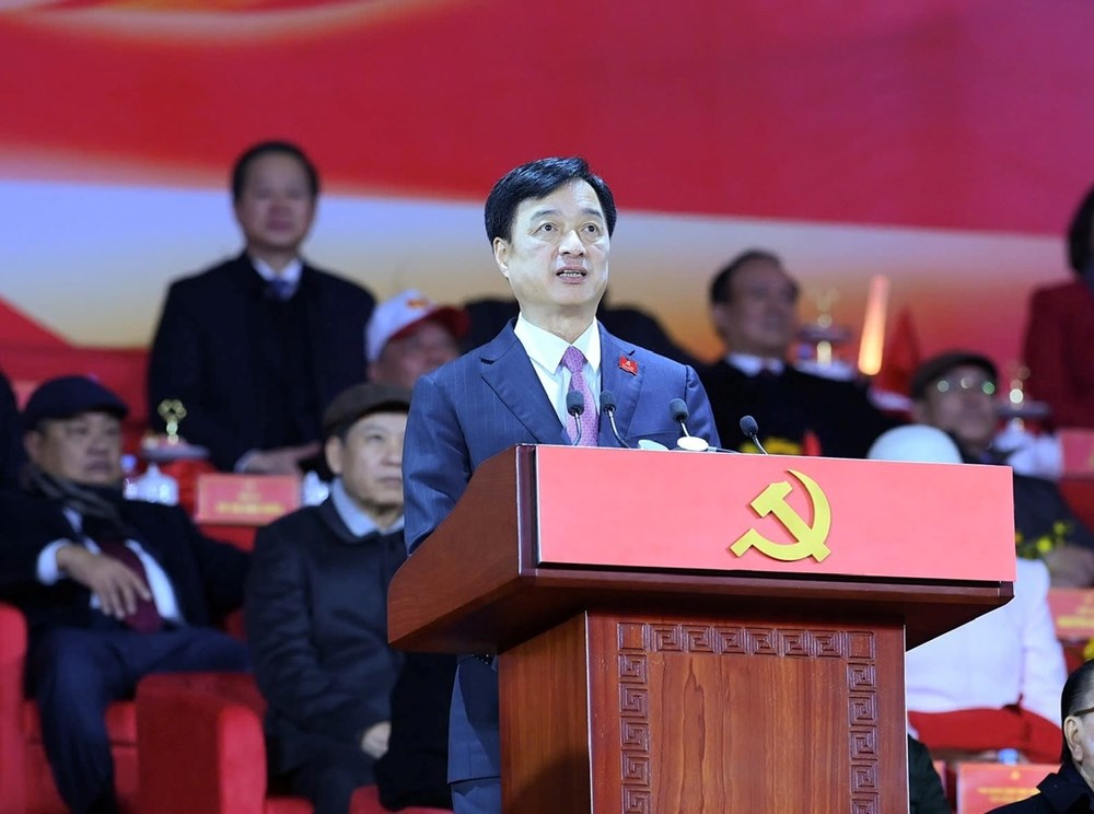 Tổng Bí thư Tô Lâm dự chương trình nghệ thuật đặc biệt "Dưới lá cờ vẻ vang của Đảng” - ảnh 3