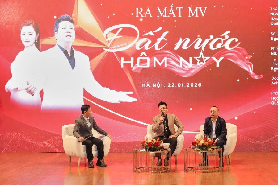 “Đất nước hôm nay”: Trường ca âm nhạc chào mừng Đại hội XIV của Đảng - ảnh 2