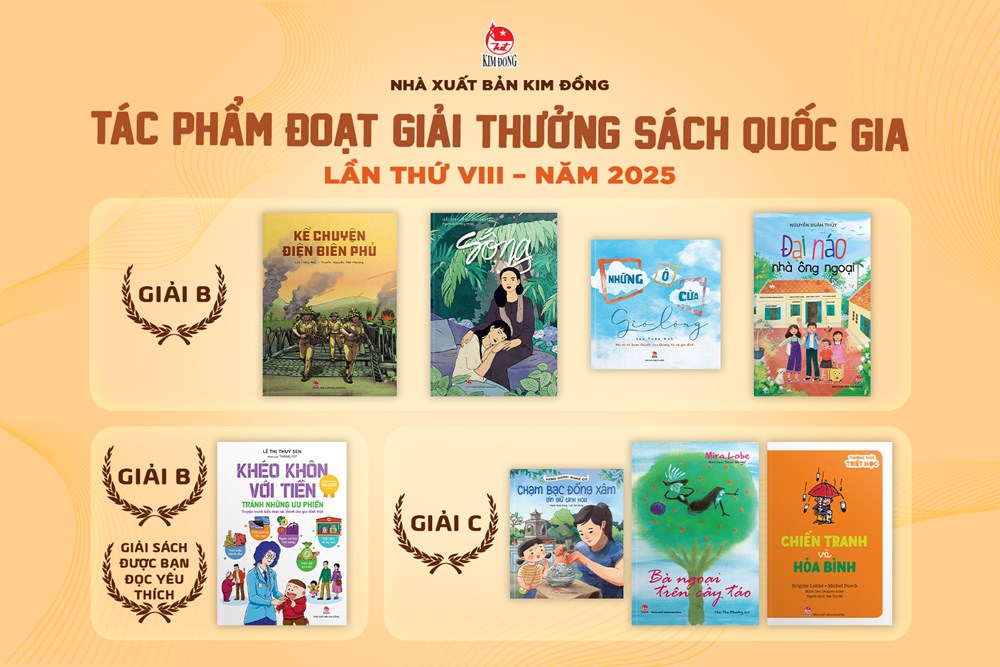 NXB Kim Đồng “bội thu” với 8 ấn phẩm tại “Giải thưởng Sách Quốc gia lần thứ VIII” - ảnh 3
