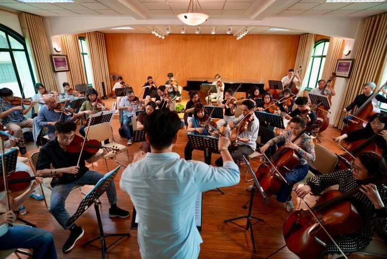 Âm sắc đàn Dây khởi đầu chuỗi hoạt động kỷ niệm 70 năm Học viện Âm nhạc quốc gia Việt Nam - ảnh 3