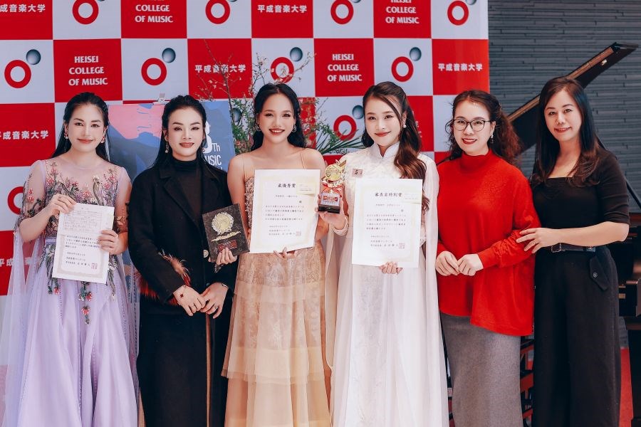 Học trò PGS.TS NSƯT Tân Nhàn giành giải Nhất tại cuộc thi âm nhạc quốc tế Kyushu Music 2026 - ảnh 1