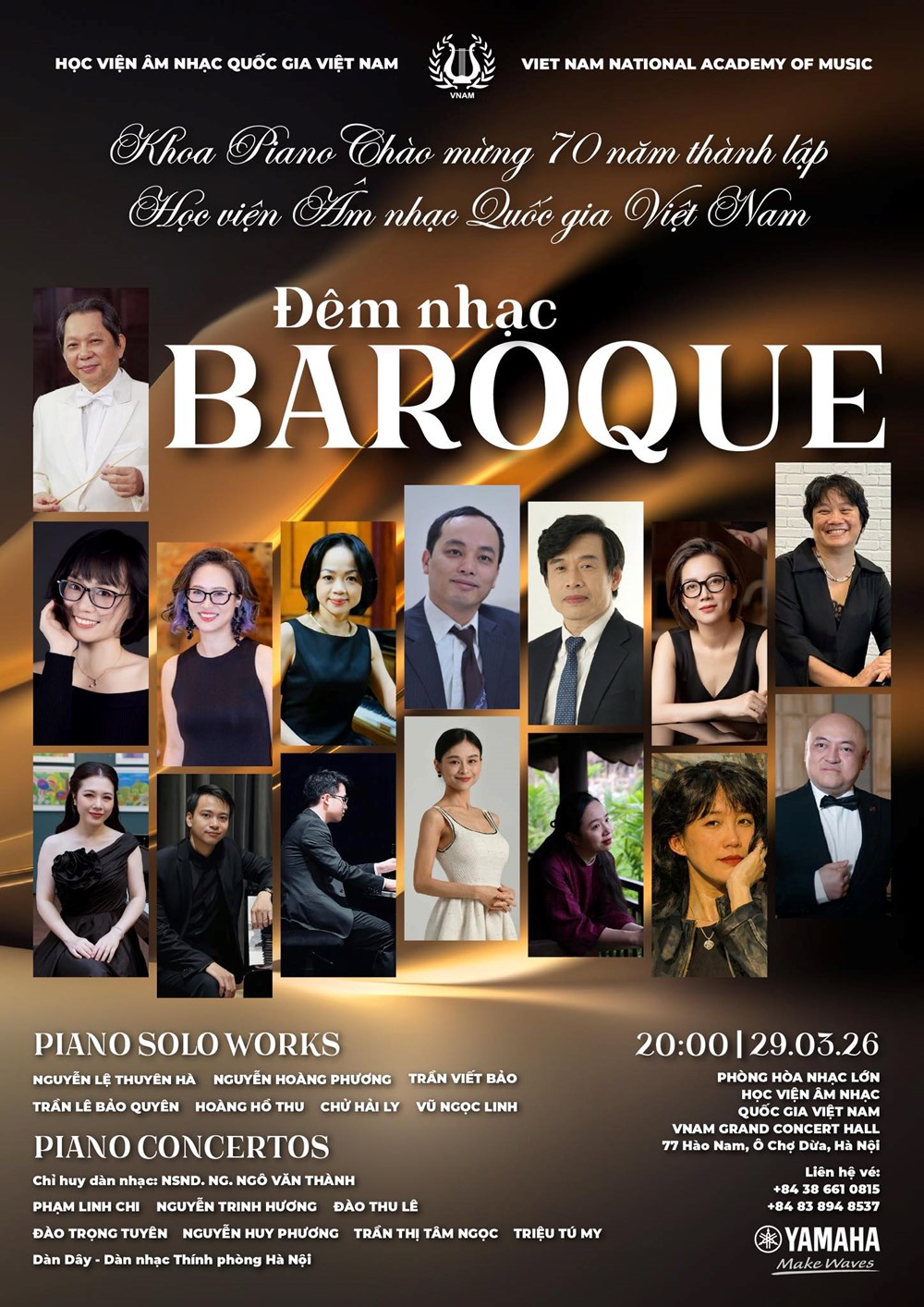 Tìm về cội nguồn âm nhạc cổ điển với hòa nhạc “Baroque” - ảnh 1