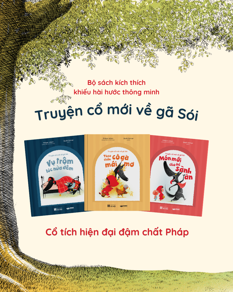 “Truyện cổ mới về gã Sói”: Một thế giới cổ tích hài hước, bất ngờ và đầy tương tác cho trẻ nhỏ - ảnh 1