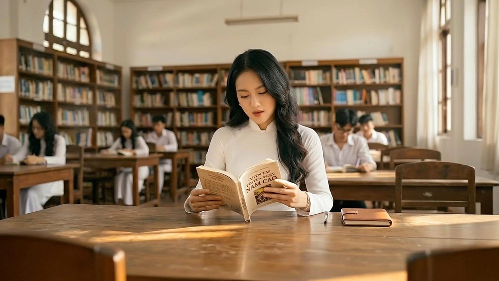 “Cánh hoa cuối”: Khi ca sĩ ảo AI/T Ái Trinh kể chuyện tình đầu tuổi học trò - ảnh 2