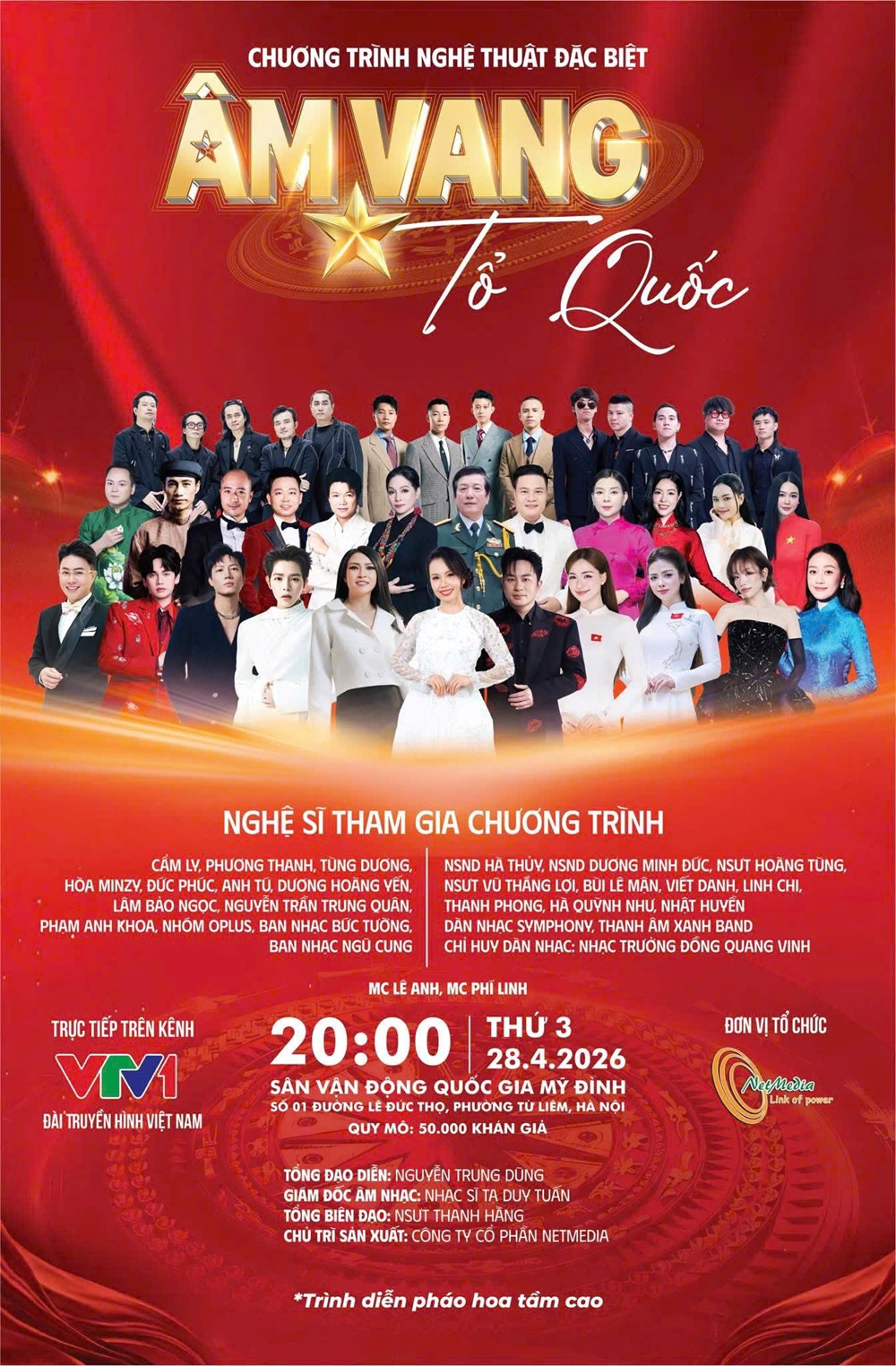 Đăng ký nhận vé miễn phí concert “Âm vang Tổ quốc” - ảnh 1
