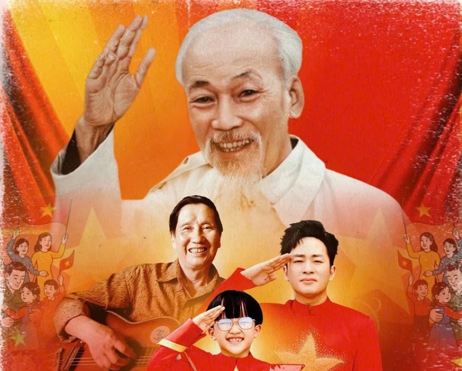 MV “Có Bác trong tim“: Sự kết hợp độc đáo mang tính lịch sử của “3 thế hệ“ - ảnh 1