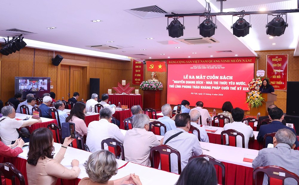 Ra mắt sách về Nguyễn Quang Bích – thủ lĩnh phong trào kháng Pháp cuối thế kỷ XIX - ảnh 3