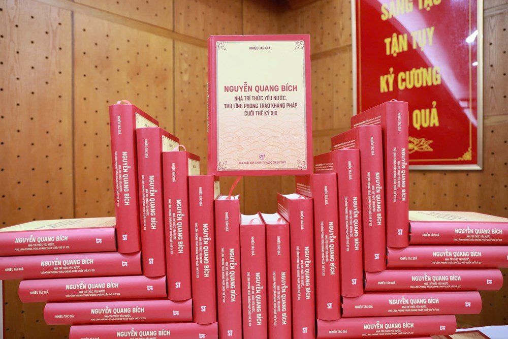 Ra mắt sách về Nguyễn Quang Bích – thủ lĩnh phong trào kháng Pháp cuối thế kỷ XIX - ảnh 1