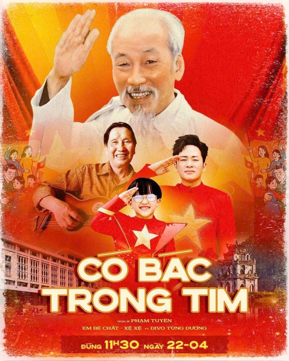 MV “Có Bác trong tim“: Sự kết hợp độc đáo mang tính lịch sử của “3 thế hệ“ - ảnh 1