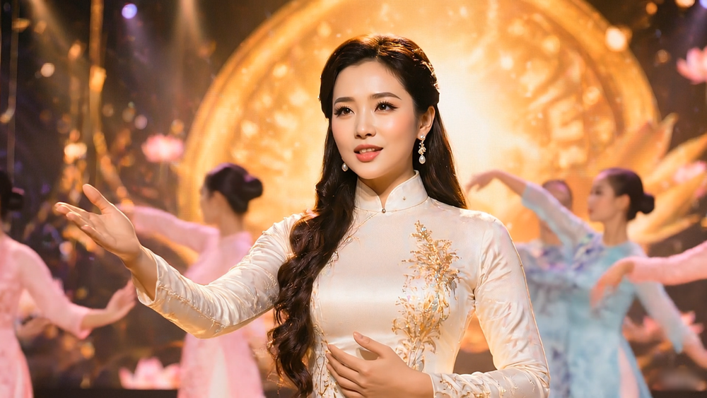 Khi công nghệ AI kể câu chuyện tà áo dài Việt Nam - ảnh 4