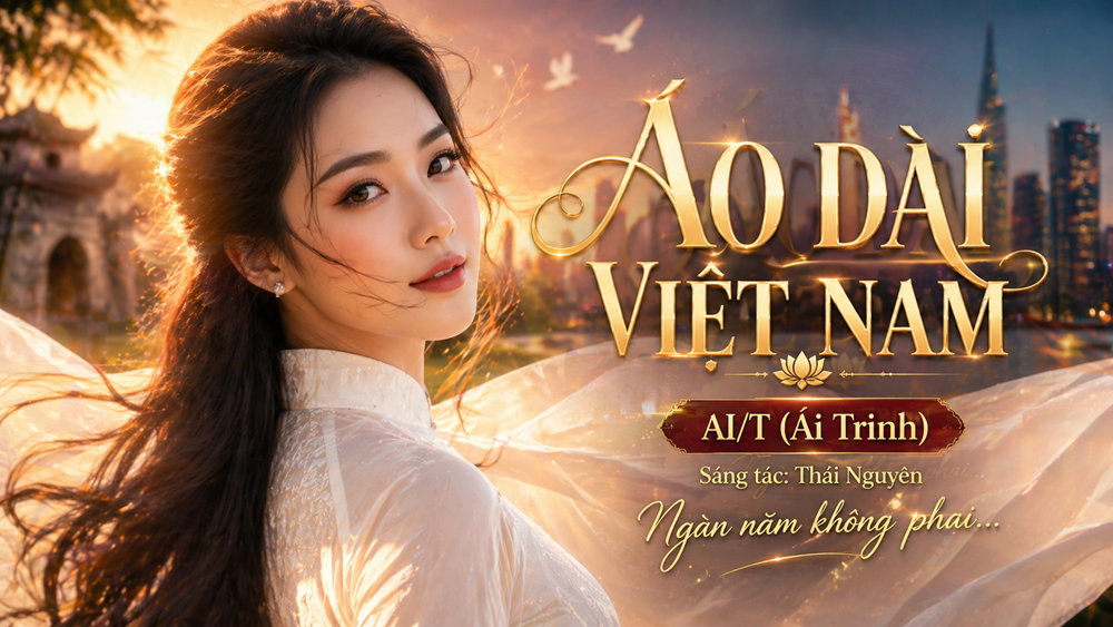 Khi công nghệ AI kể câu chuyện tà áo dài Việt Nam - ảnh 1