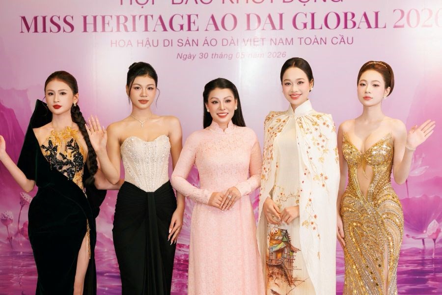 Hoa hậu Nguyễn Thị Mỹ Linh là Đại sứ lan tỏa bản sắc văn hóa Việt - ảnh 3