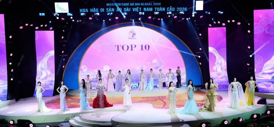 Hoa hậu Di sản Áo dài Việt Nam toàn cầu 2026 tôn vinh áo dài Việt - ảnh 5