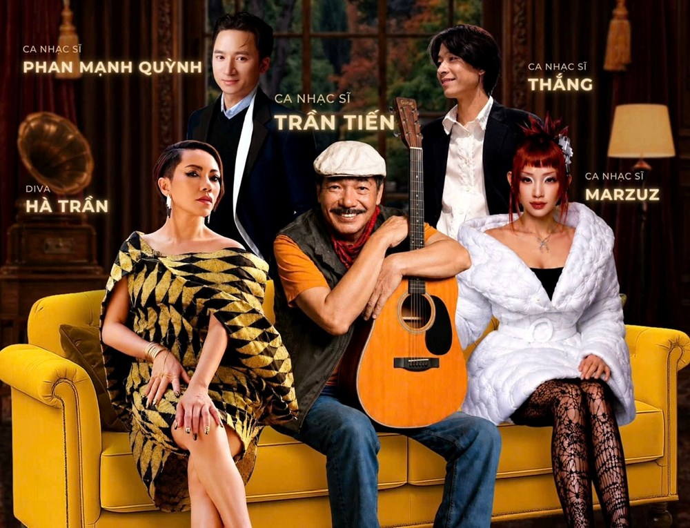 Trần Tiến, Hà Trần, Phan Mạnh Quỳnh cùng hội ngộ trong “Phòng khách 3 thế hệ” số 2 - ảnh 1
