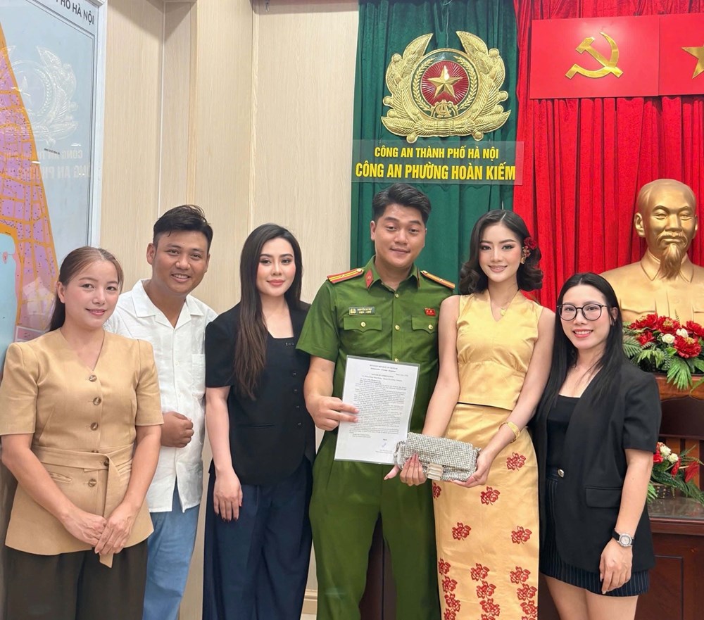 Niềm vui bất ngờ của tân Hoa hậu Soe Myintzu Lwin từ Công an TP. Hà Nội - ảnh 2