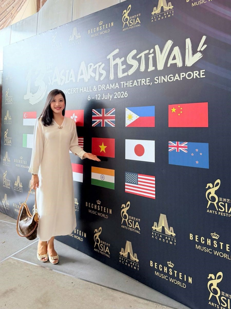 Ca sĩ Bích Hồng làm giám khảo “Asia Arts Festival lần thứ 13” tại Singapore - ảnh 2