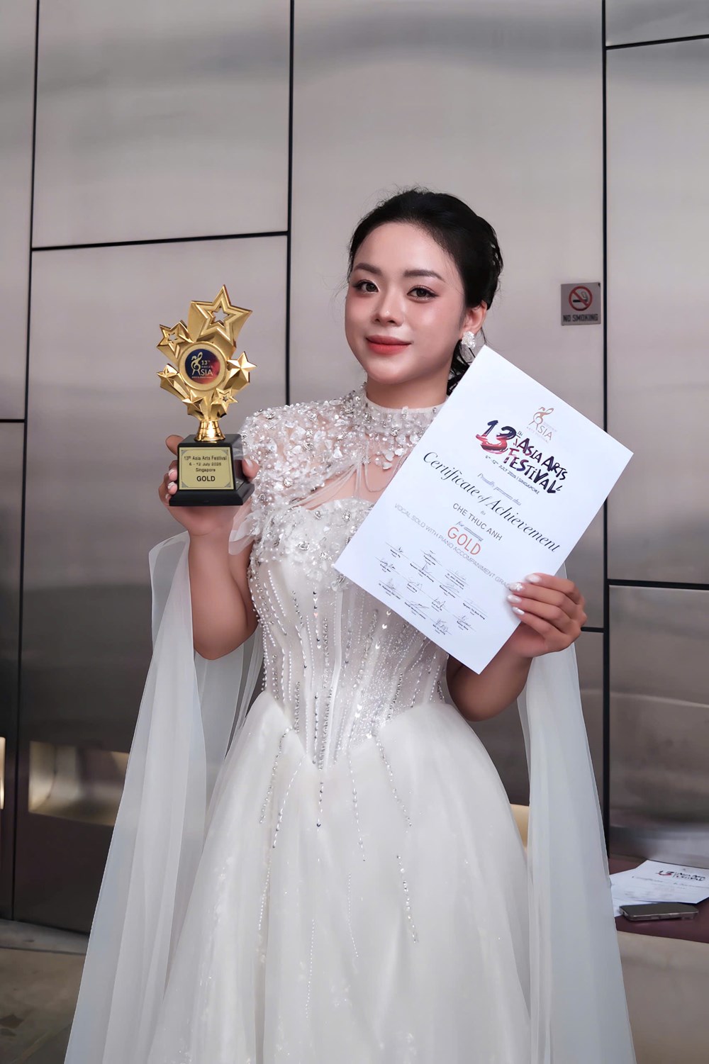 NSƯT Phương Nga tự hào khi học trò giành Cúp Vàng “Asia Art Festival 2026” - ảnh 1