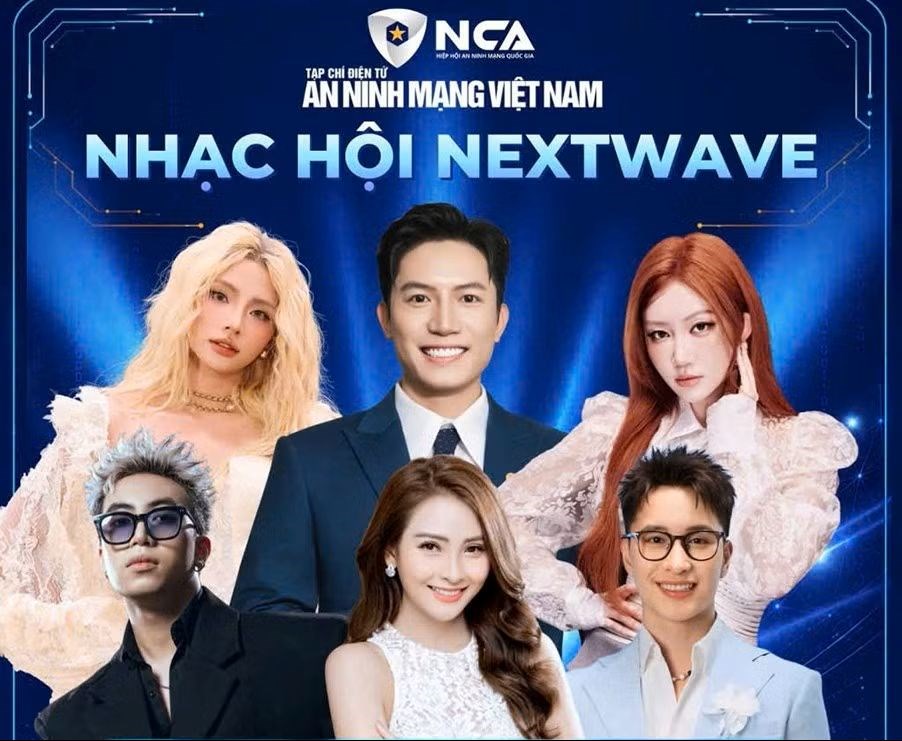 Dàn nghệ sĩ trẻ hội tụ tại “Nextwave”, lan tỏa thông điệp sống an toàn trên không gian mạng - ảnh 1