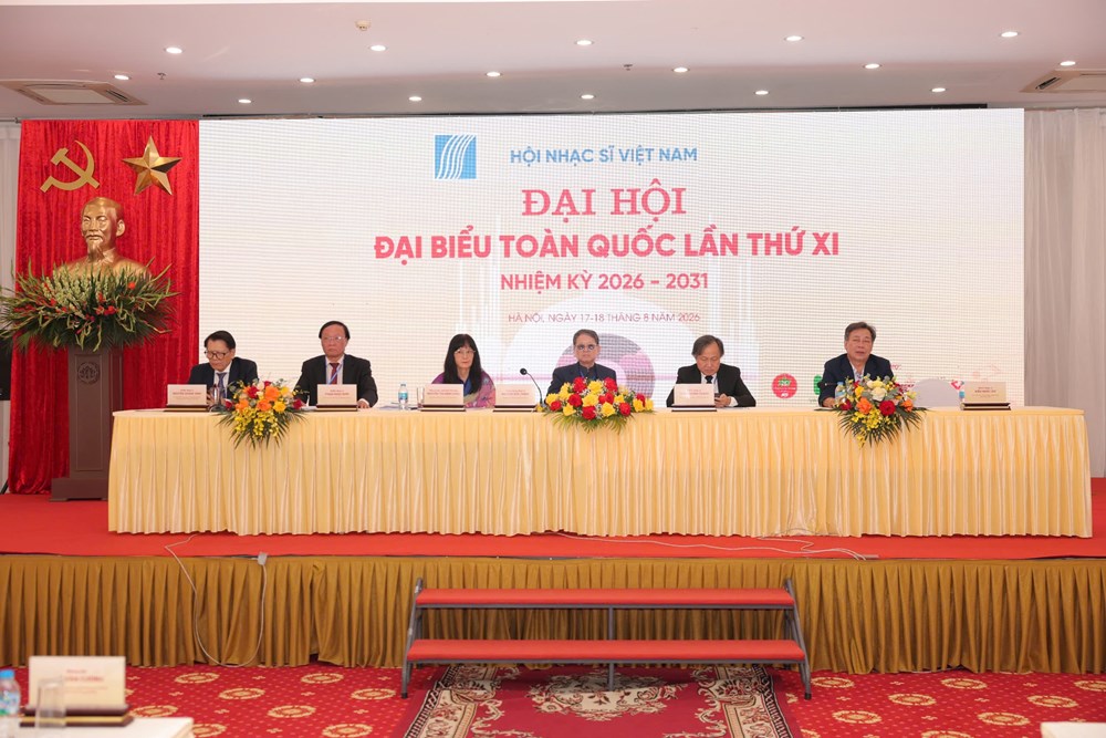Nhạc sĩ Nguyễn Đức Trịnh tái đắc cử Chủ tịch Hội Nhạc sĩ Việt Nam - ảnh 5