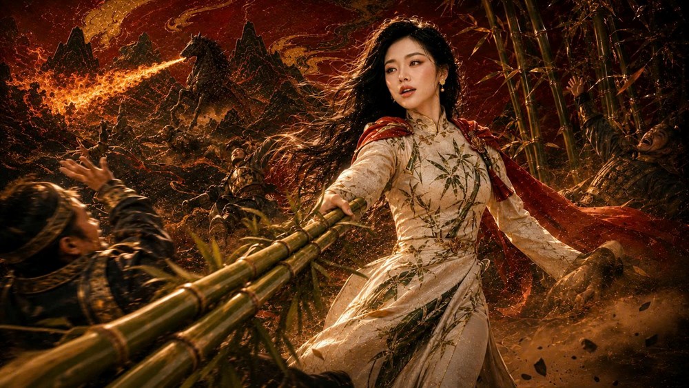 Cây tre Việt Nam “bước vào” thế giới AI trong MV “Tre Việt Nam” - ảnh 1