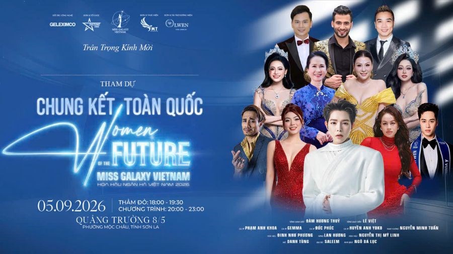 Đức Phúc và “mỹ nhân” robot Mornine sẽ tham gia đêm chung kết “Miss Galaxy Vietnam 2026” - ảnh 1