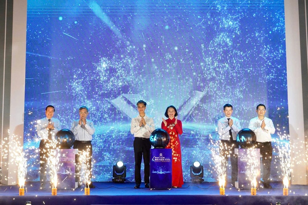 Khai mạc Hội Sách Hà Nội 2026: Khi những trang sách bước vào kỷ nguyên công nghệ - ảnh 1