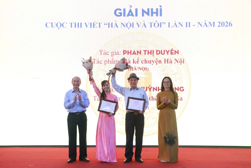 Tổng kết và trao giải cuộc thi viết “Hà Nội & Tôi” lần thứ II - ảnh 4