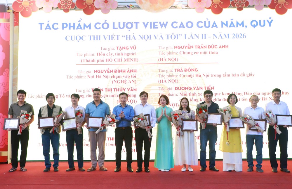 Tổng kết và trao giải cuộc thi viết “Hà Nội & Tôi” lần thứ II - ảnh 5
