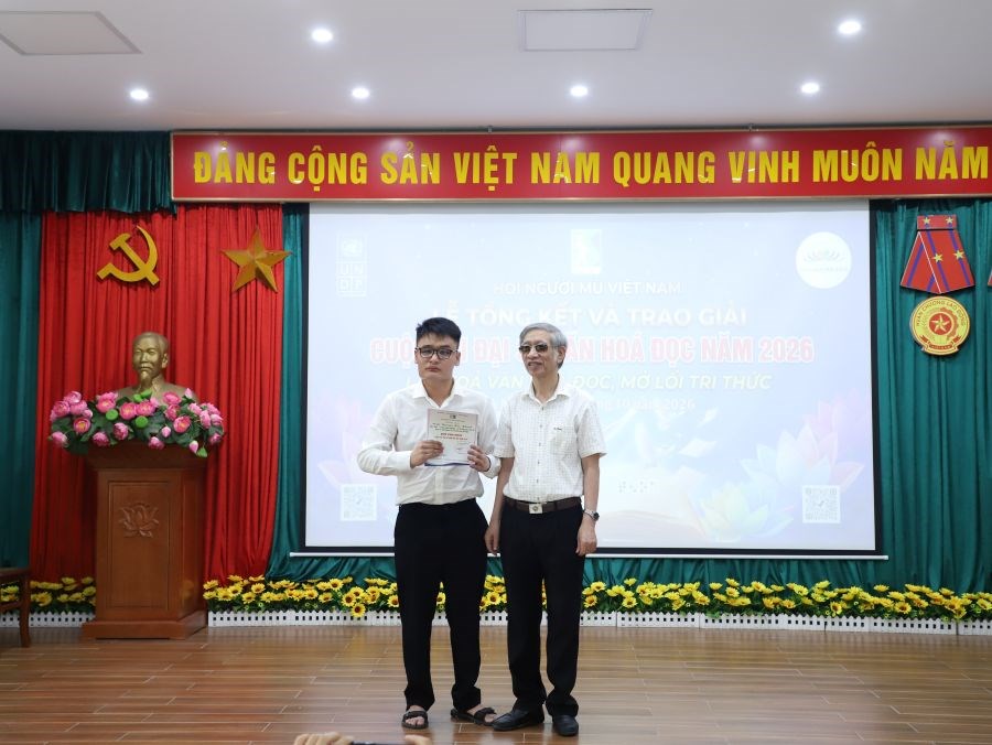 Lan tỏa văn hóa đọc, mở rộng cơ hội tiếp cận tri thức cho người khiếm thị - ảnh 1