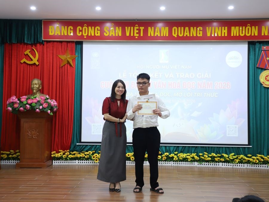 Lan tỏa văn hóa đọc, mở rộng cơ hội tiếp cận tri thức cho người khiếm thị - ảnh 2