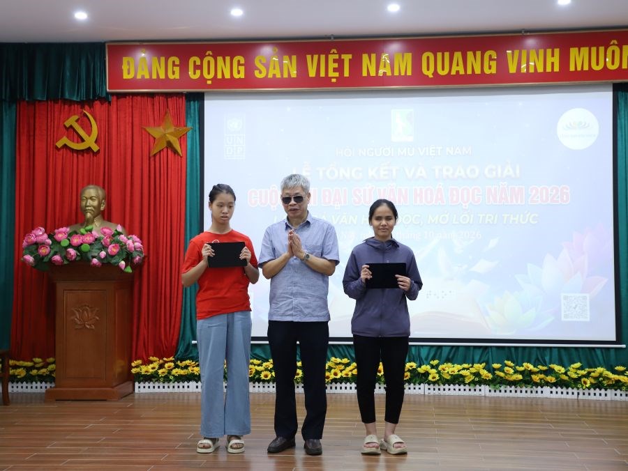 Lan tỏa văn hóa đọc, mở rộng cơ hội tiếp cận tri thức cho người khiếm thị - ảnh 6