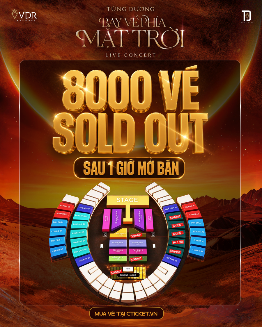 8.000 vé concert Tùng Dương hết ngay sau một giờ mở bán - ảnh 3