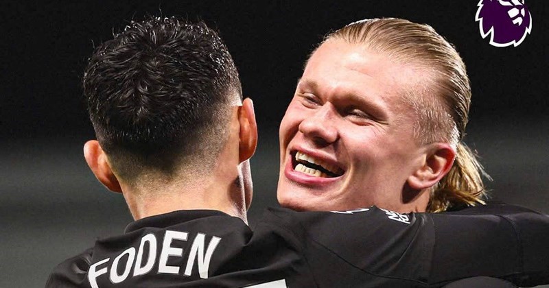 Haaland lập kỷ lục mới trong trận Man City thắng Fulham 5-4 - ảnh 1