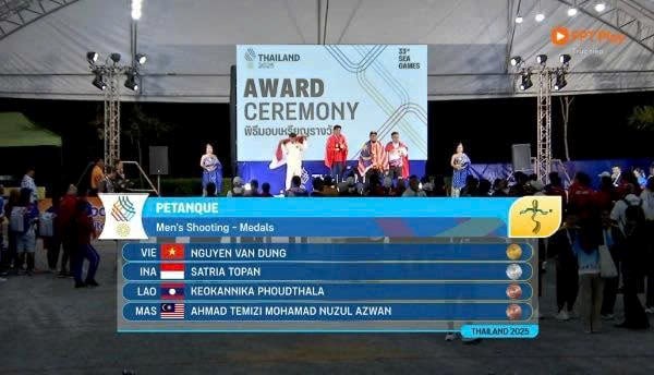 Trần Hưng Nguyên và Nguyễn Văn Dũng giành chiến thắng, Việt Nam đã có 4 HCV tại SEA Games 33 - ảnh 3