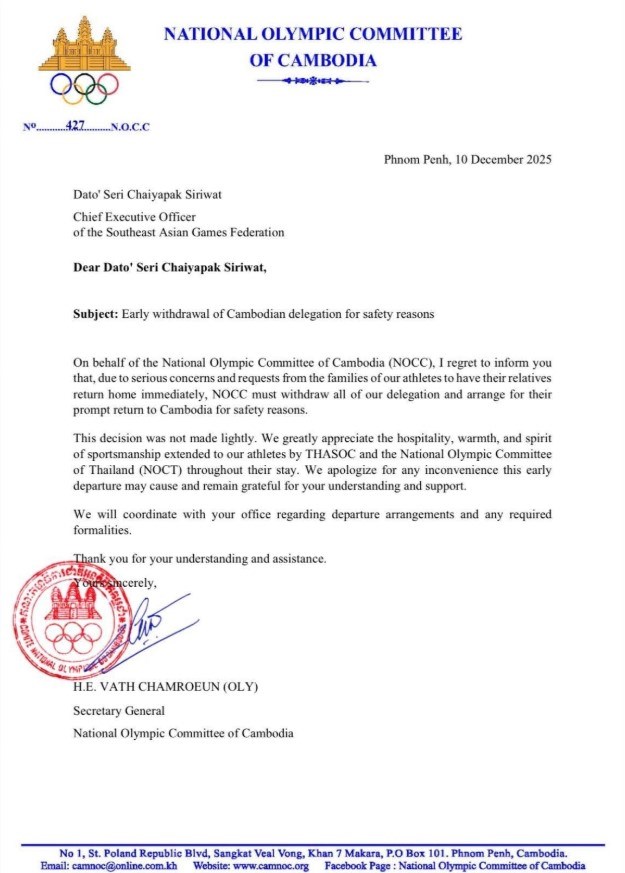 SEA Games 33 chịu ảnh hưởng ra sao khi Campuchia bất ngờ rút lui? - ảnh 1