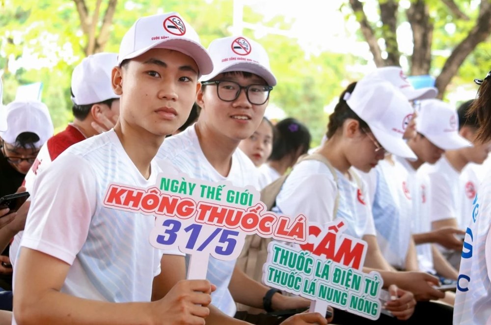 Đoàn viên tiên phong lan tỏa thông điệp không khói thuốc trong học đường - ảnh 2